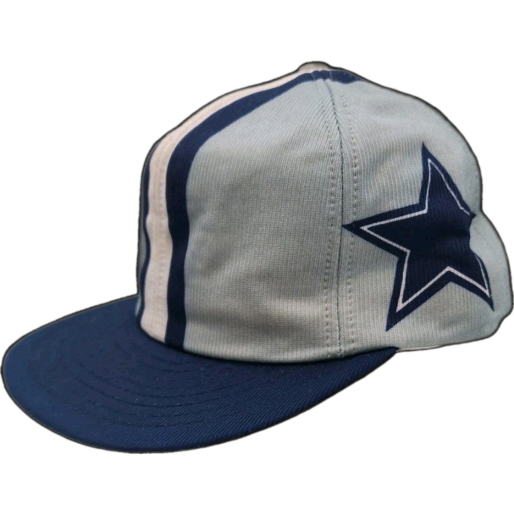 Vintage Louisville Mfg. Co. Dallas Cowboys Helmet Style Trucker Snapback Hat